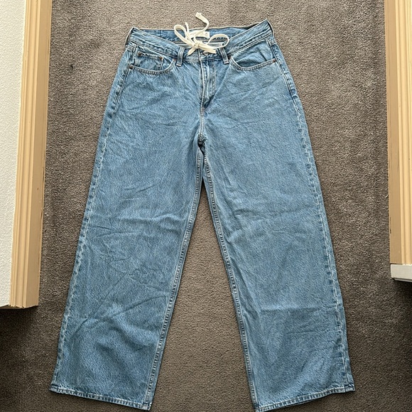 Abercrombie & Fitch Blue Women's Jeans - Picture 2 of 5